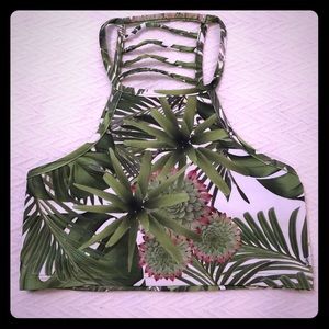 Jala Clothing Strap Back Bra Top Size M